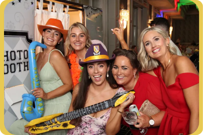 Wedding DJ and photobooth hire in Kilkenny for evening reception