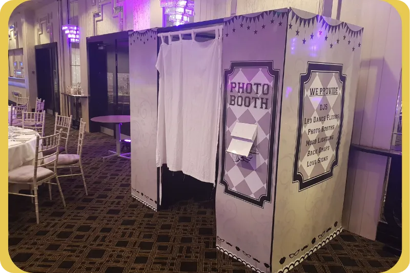 Wedding photobooth hire in Kilkenny capturing fun guest moments